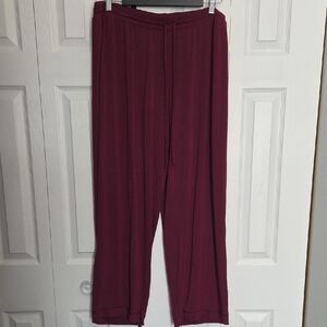Knix Women's Deep Red Pajama Pants